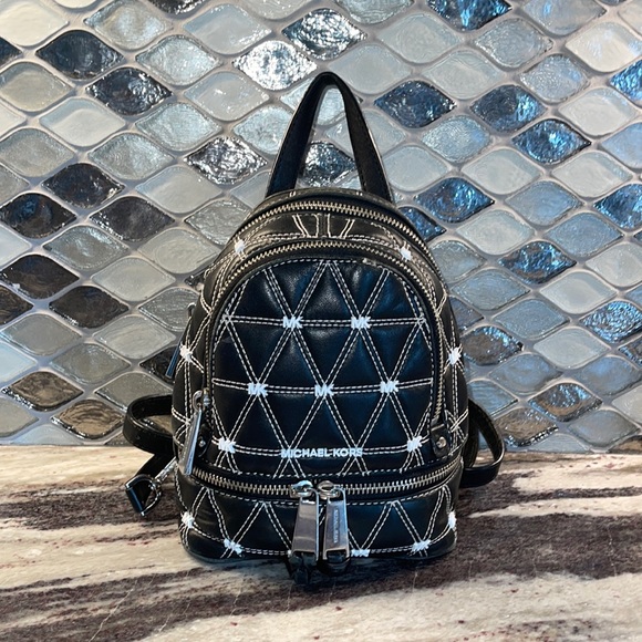 MICHAEL Michael Kors Handbags - Black Michael Kors Mini Backpack
